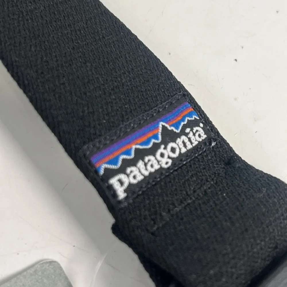 NWT Patagonia Stretch Wading Belt Medium Black USA Rubber Expandable